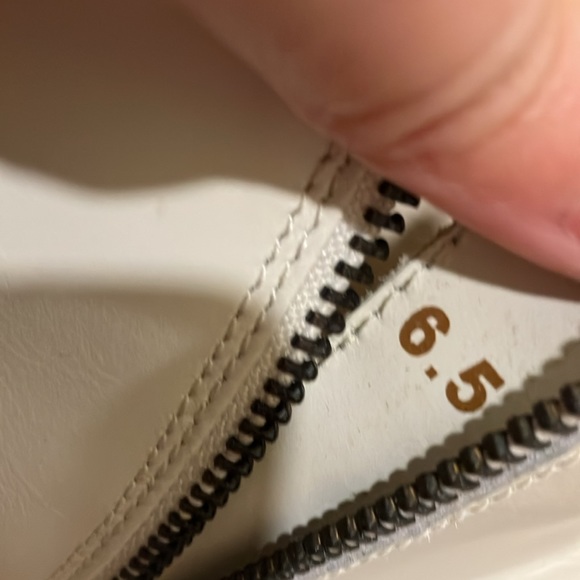 Everlane “Modern” Utility Leather boots w/Laces ivory white color Size 6.5 NWOB - Picture 12 of 15